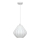 Hanglamp aan kabel CARSON 1xE27/40W/230V wit
