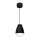 Hanglamp aan kabel CARYON 1xE14/60W/230V zwart