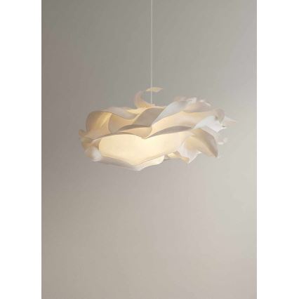 Hanglamp aan kabel CLOUDY 1xE27/40W/230V wit
