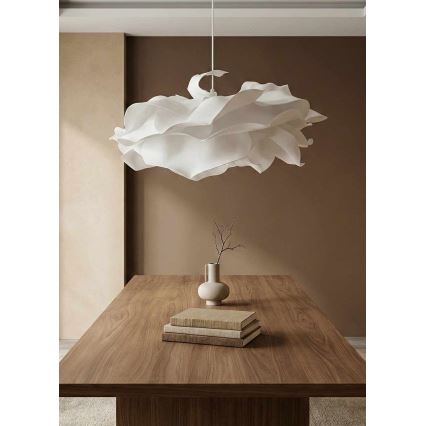 Hanglamp aan kabel CLOUDY 1xE27/40W/230V wit