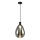 Hanglamp aan kabel DENSO 1xG9/5W/230V Ø 20 cm zwart chroom