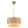 Hanglamp aan kabel ECHO 1xE27/60W/230V beige