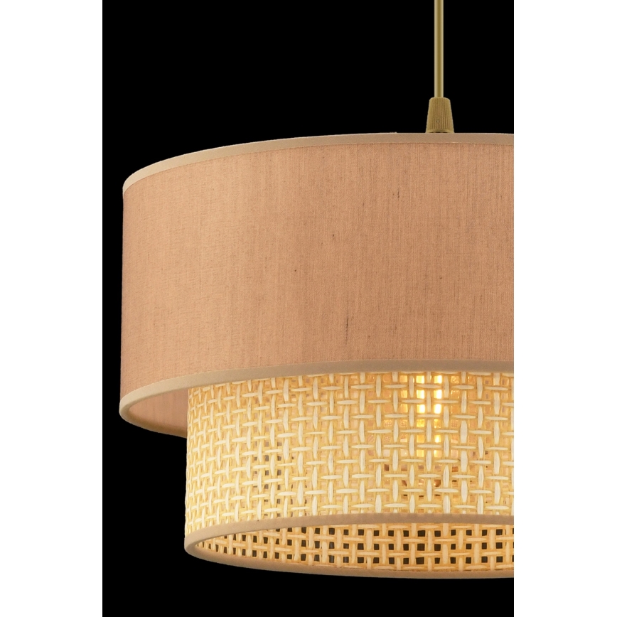 Hanglamp aan kabel ECHO 1xE27/60W/230V beige