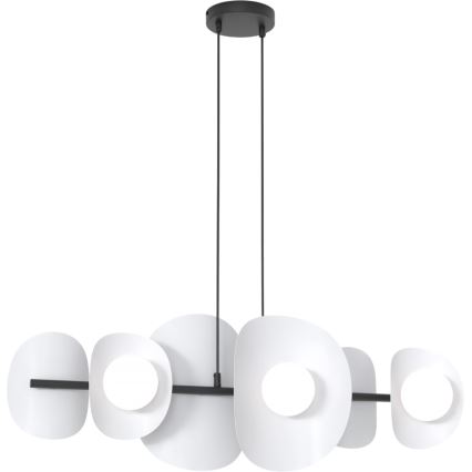 Hanglamp aan kabel ELEMENTI 6xG9/8W/230V grijs