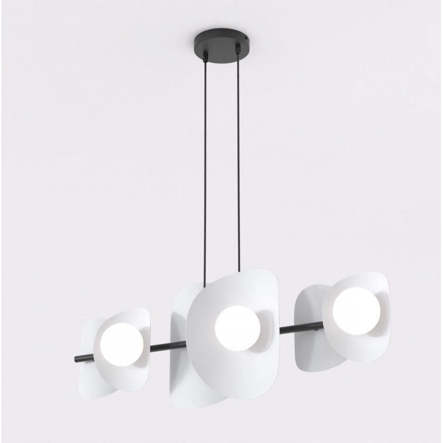 Hanglamp aan kabel ELEMENTI 6xG9/8W/230V grijs