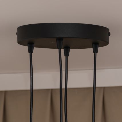 Hanglamp aan kabel GAMBIT 4xGU10/10W/230V zwart