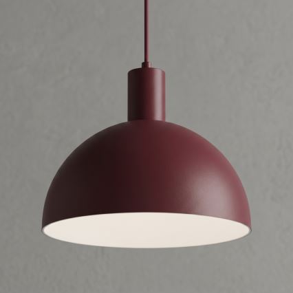 Hanglamp aan kabel HANDA 1xE27/15W/230V bordeaux