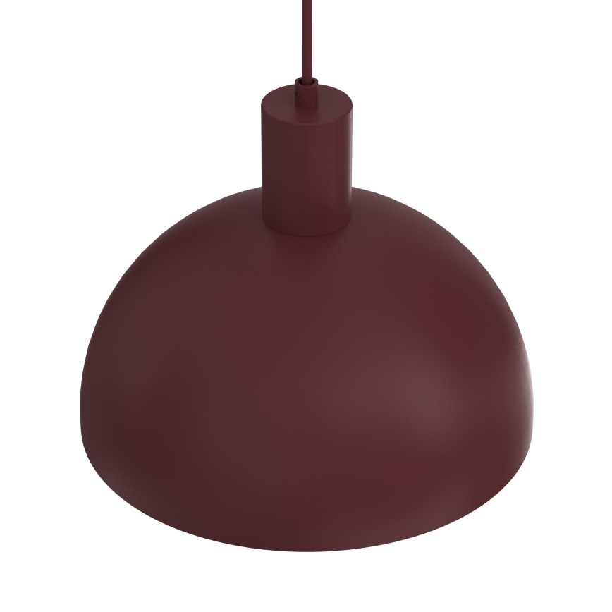 Hanglamp aan kabel HANDA 1xE27/15W/230V bordeaux