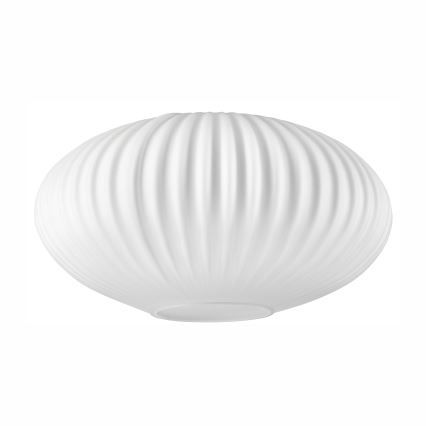 Hanglamp aan kabel HECTOR 1xE27/15W/230V wit/messing Ø 25 cm