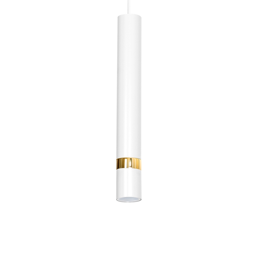 Hanglamp aan kabel JOKER 1xGU10/25W/230V wit/goud