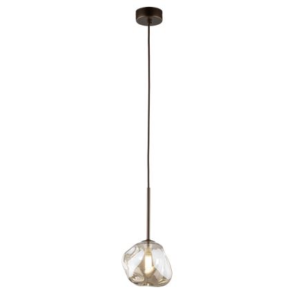 Hanglamp aan kabel LAVA 1xG9/8W/230V brons/rookbeige