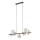 Hanglamp aan kabel LAVA 7xG9/8W/230V brons/gerookt beige