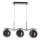 Hanglamp aan kabel LUMOS 3xG9/20W/230V rookzwart