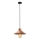 Hanglamp aan kabel MANAVGAT 1xE27/40W/230V koper/bruin