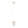 Hanglamp aan kabel MIKO 1xE27/15W/230V wit/beige