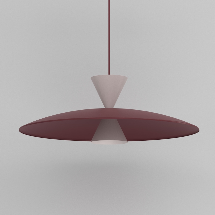 Hanglamp aan kabel MISTIC 1xGX53/15W/230V bordeaux