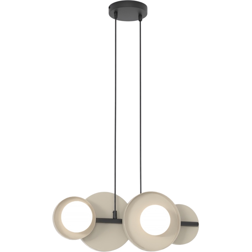 Hanglamp aan kabel MODEL 4xG9/8W/230V beige