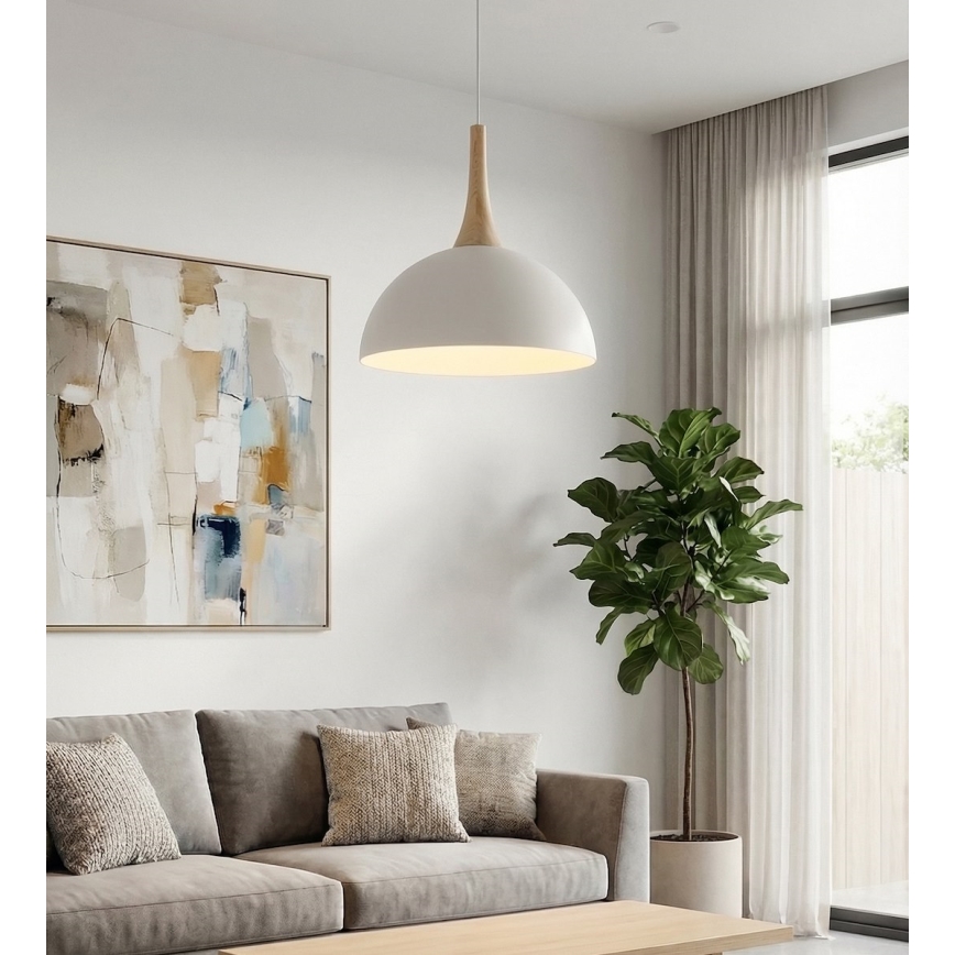 Hanglamp aan kabel NAUTICA 1xGX53/12W/230V wit