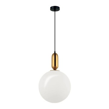 Hanglamp aan kabel NEPTUNE 1xE27/40W/230V goud