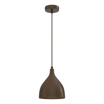 Hanglamp aan kabel NOAK CLASSIC 1xE27/15W/230V bruin