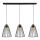 Hanglamp aan kabel ORAZIO 3xE27/60W/230V dennenhout