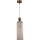 Hanglamp aan kabel PIEGA 1xE14/40W/230V messing/rookbeige