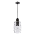Hanglamp aan kabel RADON 1xE27/40W/230V transparant