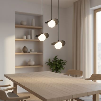 Hanglamp aan kabel RITUAL 3xG9/8W/230V zwart