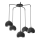 Hanglamp aan kabel SOOL 5xE27/15W/230V zwart