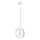 Hanglamp aan kabel TITRAN 1xE27/60W/230V wit