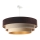 Hanglamp aan kabel TRINITI 1xE27/60W/230V bruin/beige/goud