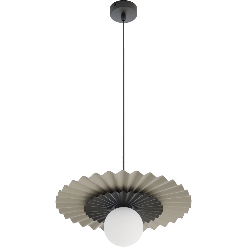 Hanglamp aan kabel UMBRA 1xG9/8W/230V zwart/beige