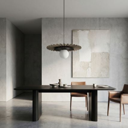 Hanglamp aan kabel UMBRA 1xG9/8W/230V zwart/beige