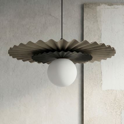 Hanglamp aan kabel UMBRA 1xG9/8W/230V zwart/beige