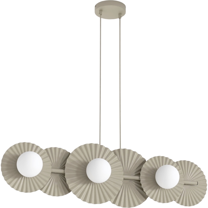 Hanglamp aan kabel UMBRA 6xG9/8W/230V beige