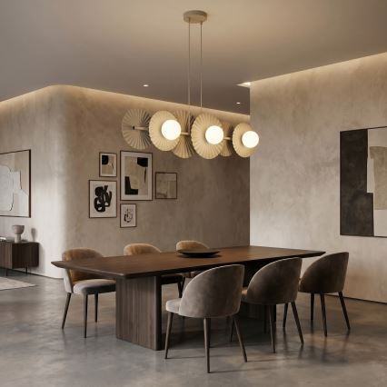 Hanglamp aan kabel UMBRA 6xG9/8W/230V beige