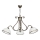 Hanglamp aan ketting ANTICA 3xE27/60W/230V