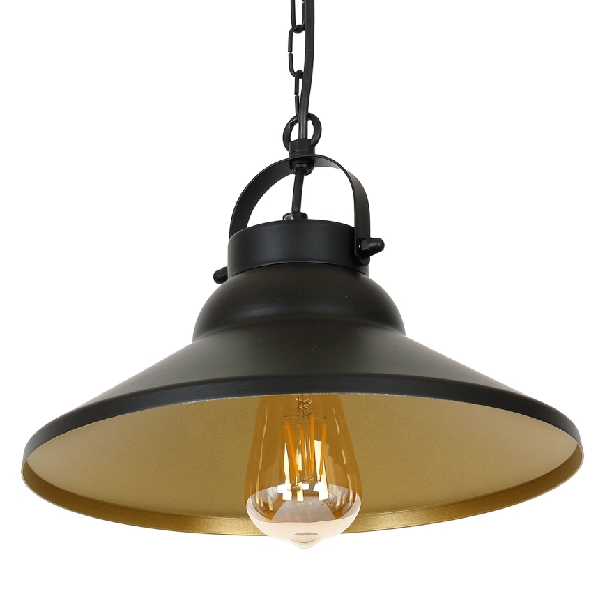 Hanglamp aan ketting IRON 1xE27/60W/230V