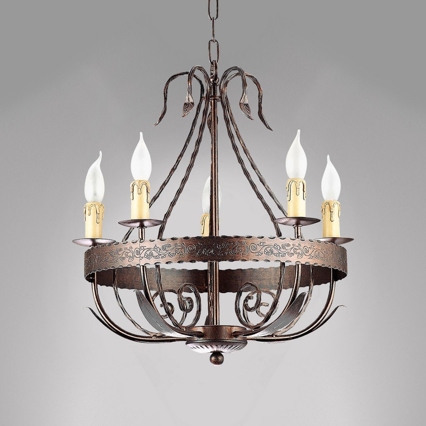 Hanglamp aan ketting LOARA 10xE14/60W/230V