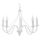 Hanglamp aan ketting MINERWA 5 5xE14/40W/230V wit