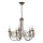 Hanglamp aan ketting PALACE 5xE14/60W/230V