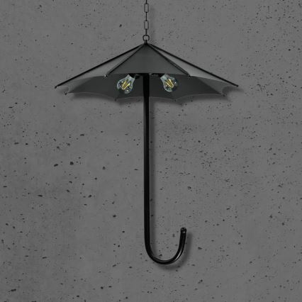 Hanglamp aan ketting PARASOL 3xE27/20W/230V
