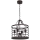Hanglamp aan ketting SINGLE 6 4xE27/60W/230V