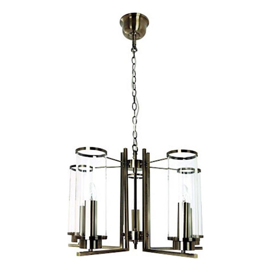 Hanglamp aan ketting VERDI 5xE14/40W/230V - FSC-gecertificeerd