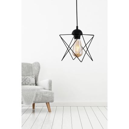 Hanglamp aan koord 1xE27/60W/230V