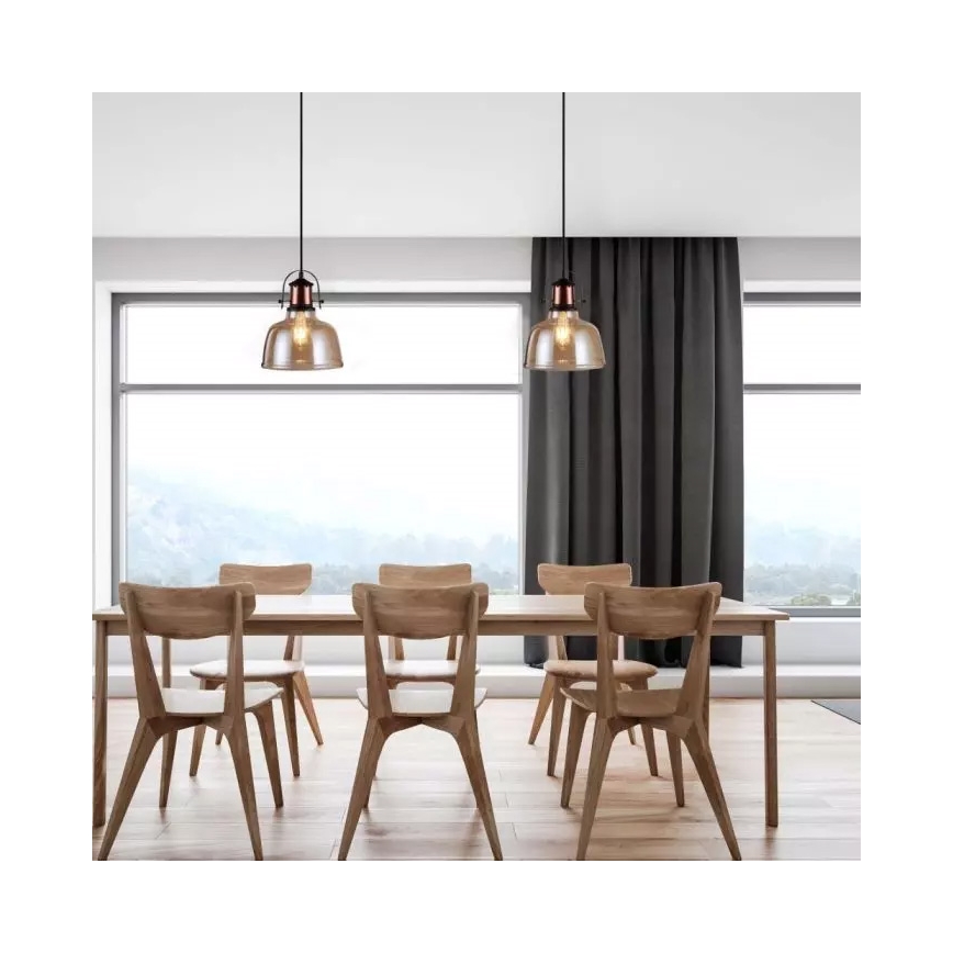 Hanglamp aan koord 1xE27/60W/230V