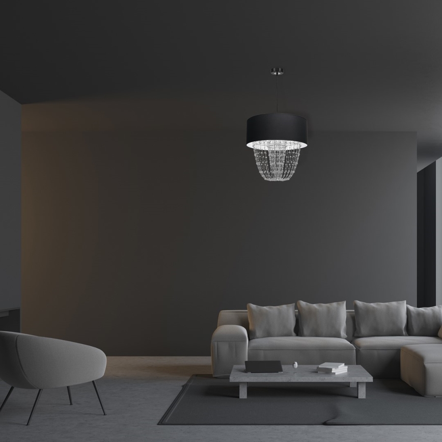 Hanglamp aan koord ALMERIA 1xE27/60W/230V