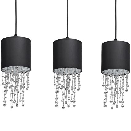 Hanglamp aan koord ALMERIA 3xE27/60W/230V
