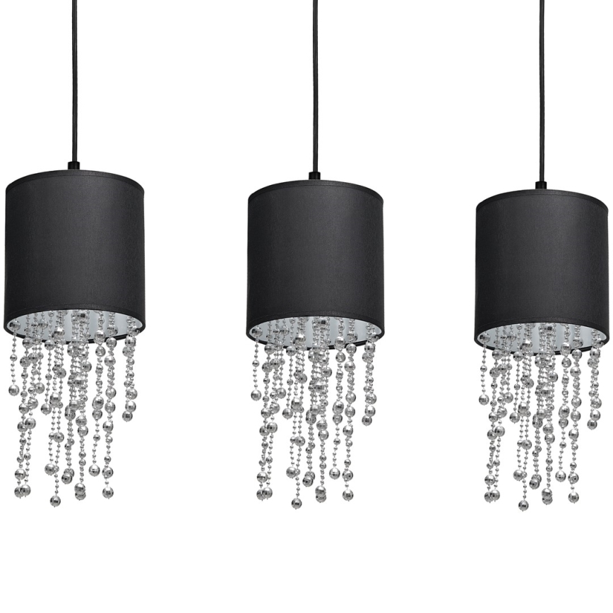 Hanglamp aan koord ALMERIA 3xE27/60W/230V