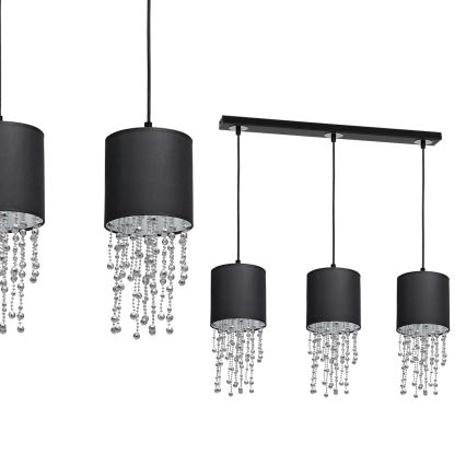 Hanglamp aan koord ALMERIA 3xE27/60W/230V